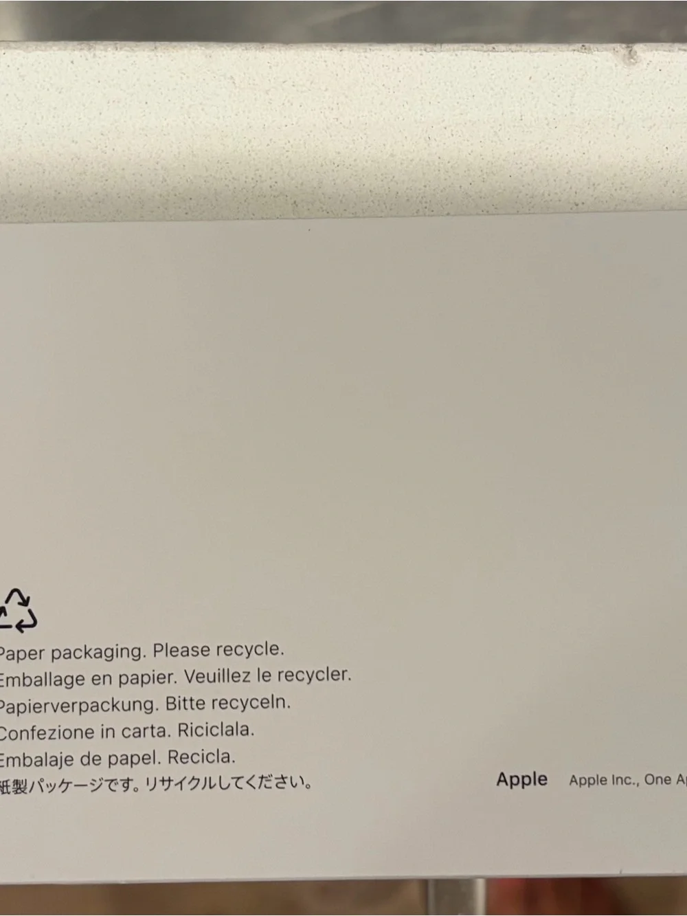 Genuine Apple Watch Sport Band Starlight 41mm M/L New in Box